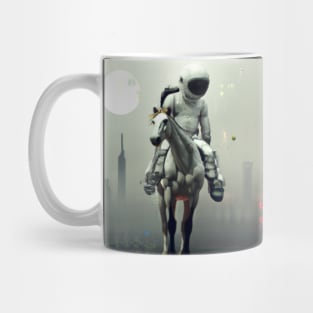 Astronaut and Horse Mug